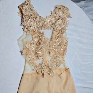 Charlotte Russe Floral Bodysuit